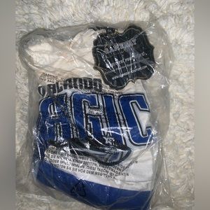 New Orlando Magic Blue & white Colorblock Long Sleeve T-Shirt size medium